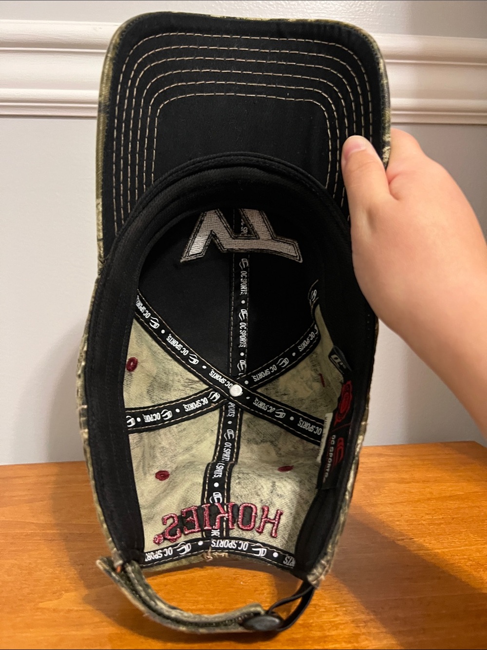 Virginia Tech Camo Baseball Cap - Picture 6 of 6